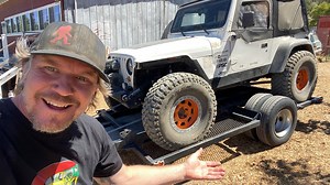 4XFred Williams Shares His Cool Single Axle, Dual Wheel, Jeep Trailer - BangShift.com