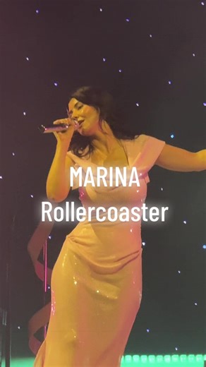 ⭐️ CDMX NOCHE 1⭐️ rollercoaster 🎢 💖 @MARINA #marinadiamandisrincessofpower #marinaandthediamonds #princessofpowertour #electraheart