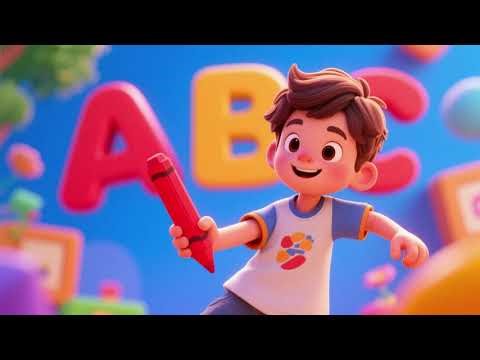 Red Crayon ABC | ABC Learning & Nursery Rhymes for Kids