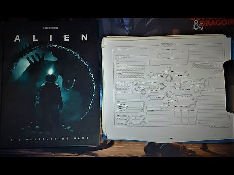 Intro to the ALIEN RPG part one: Character Creation