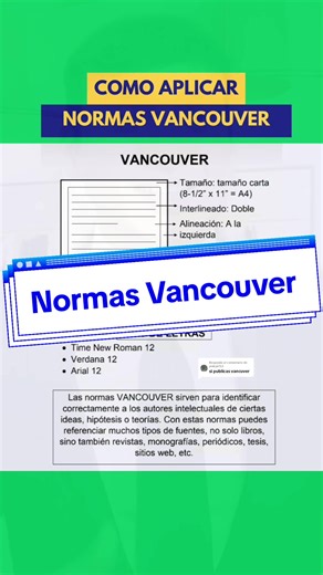 Aplicación de Normas Vancouver: Guía y Ejemplos Prácticos