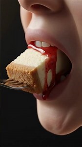 Strawberry Cheesecake ASMR 🍓🍰 | Creamy, Crunchy & So Satisfying #mukbang #asmr #eatingsounds
