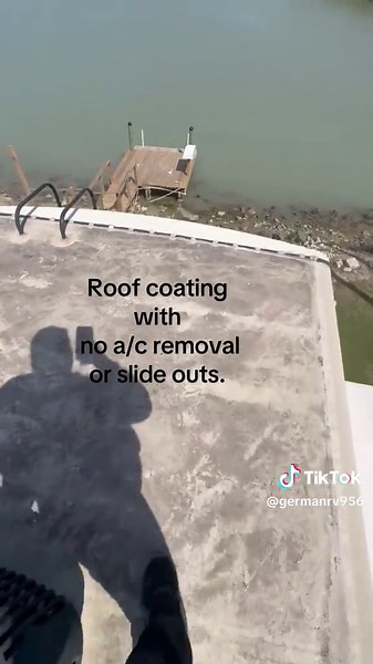 #germanrv956 #rvroofs #rvroofcoating #rvmustdo #rvmobilerepair #rvtechlife