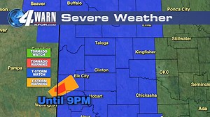 8.7K views · 26 reactions | Tornado Warning for W. Beckham County including Erick until 4:45PM Sunday. Movement NE at 45MPH. #okwx | KFOR-TV | Facebook