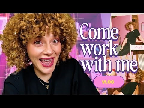 COME WITH ME TO WORK AS A CURLY HAIR SPECIALIST