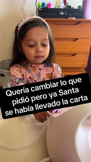 Carta a Santa Claus: Cambios en el regalo de Fabianita