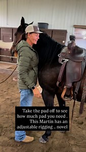 4.6K views · 983 reactions | 隸Checking a saddle with out a pad will...