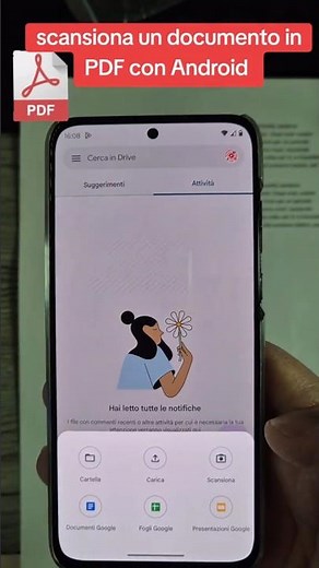 scan a document to PDF with your smartphone