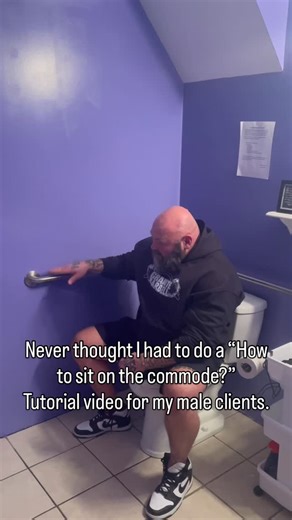 Granite Barbell on Instagram: "Boys do better! Stop take a running jump onto the toilet seat. I’m sick of replacing it! #granitebarbellny #toilettraining #gym"