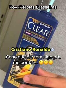 Shampoo do Cristiano Ronaldo 😂 #humor #shorts #engracado