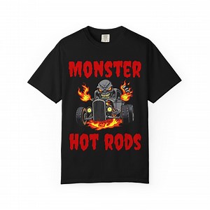 Monster Hot Rod Long Sleeve T-shirt - Vintage Style Hot Rod Tee - Rat Fink Inspired Shirt - Car Enthusiast Gift - Etsy