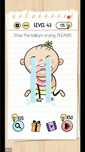 BRAIN TEST LEVEL 43 ANSWERS | Brain Test: Tricky Puzzles WALKTHROUGH