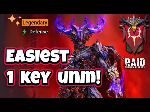 Easiest 1 Key Ultra Nightmare!! Raid: Shadow Legends