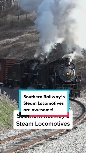 🚂 Comment “DVD” or “digital” and we’ll DM you the link to order the full film for Christmas! 🎁 The Southern Railway’s steam locomotives were greatly beloved. In this program you’ll enjoy great action featuring three Southern steam locomotives. See two days of great photo charters at the Tennessee Valley Railroad Museum featuring 2-8-0 # 630 and 2-8-2 # 4501. You’ll enjoy several runbys on Museum trackage, as well as a doubleheaded trip on the mainline to Summerville, Georgia. Then we go to the