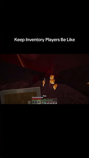 Minecraft Keep Inventory 😆