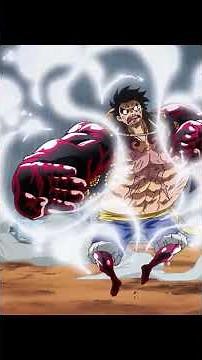 Luffy All Gear Transformation (2nd to 5th). #anime #onepiece #luffy #luffygear5 #animelover