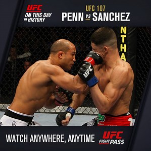 "That right there, ladies and gentlemen, is the greatest lightweight, in the history of the sport!" On this day in history, BJ PENN defended his lightweight championship at UFC 107. | UFC