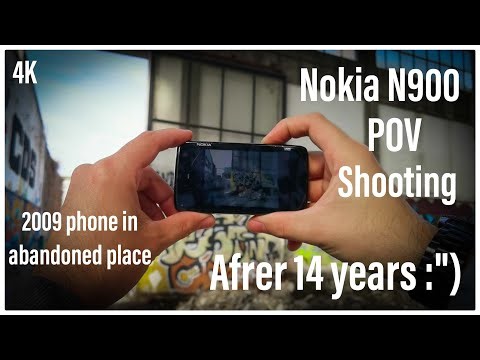 Nokia N900 in Abandoned Place POV Shooting like 2009 - Nostalgia & camera Rediscovered! in 4K