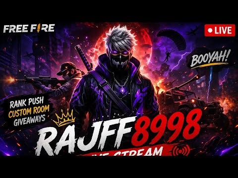 RAJFF 8998 is live! welcome back to my live stream 😎😎🗿🫂✅💖💯🎉🎉📈