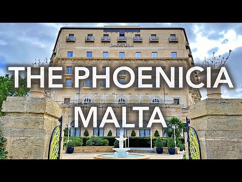 The Phoenicia Malta - 4K full video tour of Malta's iconic luxury hotel