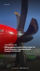 Sebuah video yang memperlihatkan komponen pada bilah baling-baling pesawat menggunakan cable tie viral di media sosial dan memicu beragam spekulasi dari warganet. Menanggapi hal tersebut, pihak maskaopai menjelaskan bahwa komponen yang terlihat bukan bagian dari struktur utama baling-baling, melainkan lapisan pelindung (deicer) yang berfungsi membantu performa operasional pesawat dalam kondisi tertentu. Menurut Corporate Communications Strategic maskapai, Danang Mandala Prihantoro, penggunaan pe