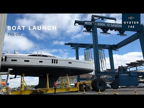 Oyster 745-05 Launch | Oyster Yachts