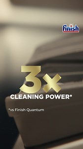 1.5K views | Our best dishwasher tablet yet has 3x cleaning power to give you a superb finish, even in a full dishwasher | Finish UK | Facebook