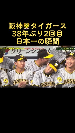 #おすすめ #阪神タイガース #優勝 #日本一 #岡田 #おめでとう #ありがとう #2回目 #38年目 #瞬間 #関西 #