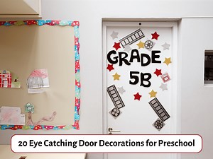 20 Classroom Door Ideas For Preschool: Seasonal Themes And DIY Projects ( Visual Guides) - Teaching Expertise