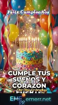 ​¡Feliz Cumpleaños! 🎉 Que Dios Te Bendiga (Hermosa Canción)