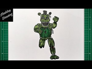 How to Draw Phantom Freddy from Five Nights at Freddy's
