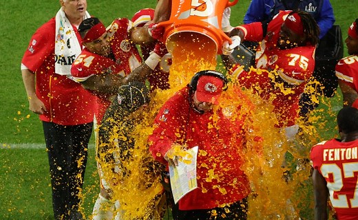 Celebrating wins: A history of Super Bowl Gatorade colors
