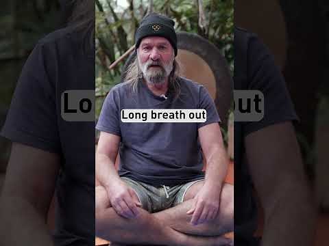 How to breathe in an ice bath