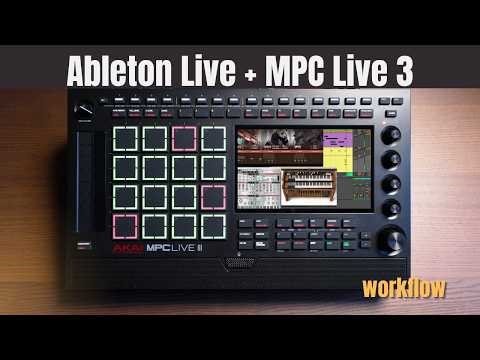 Using Ableton Live as a Sound Module with MPC Live 3 🤯 (Hip-Hop Beat Workflow)