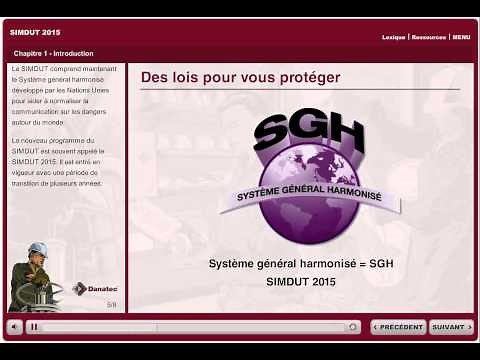 SIMDUT 2015 en Ligne (French WHMIS 2015)
