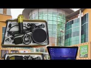 Unboxing of V8 legendary vocal condenser microphone setup