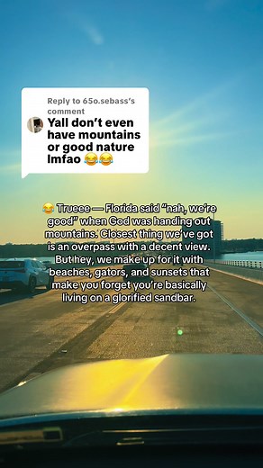 Florida is basically the state that said, “Mountains? Nah, we’re good.” 😂 If you’re expecting rolling hills, dramatic peaks, or sweeping alpine views, you’re out of luck. The tallest thing we’ve got is probably an overpass or a slightly suspicious sand dune — and even that’s generous. Geography teachers here have to get creative when explaining topography. But honestly? That’s not a bad thing. Florida makes up for its lack of mountains with some serious perks. Endless beaches with sugar-white s