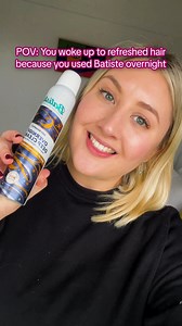 Nothing feels better than waking up to refreshed hair in the morning. ✨💁🏻‍♀️ Cop your Batiste Overnight Deep Cleanse dry shampoo now @colessupermarkets. 😉 | Batiste