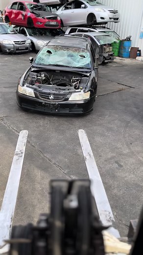 Exploring a Junkyard: The Black Car's Story