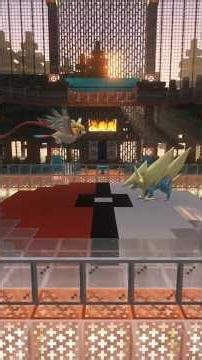Minecraft | FLYING GYM POKÉMON (PREVIEW) #shorts #minecraft