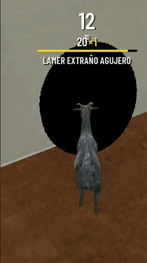 How to unlock the anti-gravity goat in Goat Simulator 🐐 #goatsimulator #shorts #tutorial