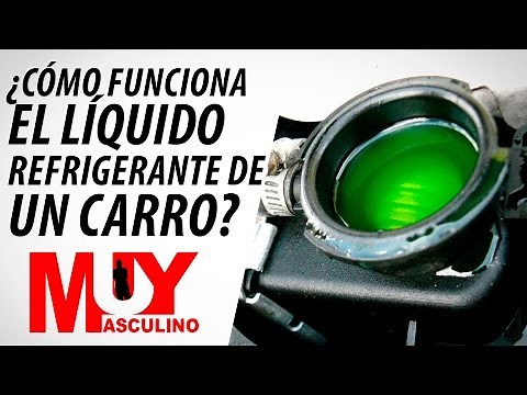 Cómo funciona el líquido refrigerante de un carro