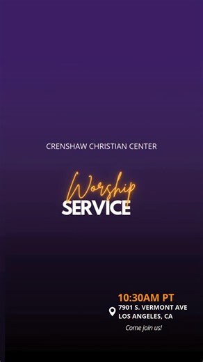 You’re invited! Join us this morning at Crenshaw Christian Center—come expecting a powerful Word, uplifting worship, and a warm community. Whether in person or online, we can’t wait to see you! #crenshawchristiancenter #sundayservice #faithdome #jesusisking #godislove #ccc | Ever Increasing Faith Ministries