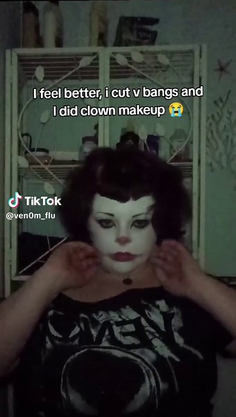 hell yeah clown makeup #fypシ゚viral #alt #clowncore