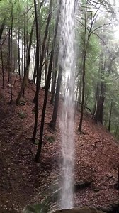 5.5K views · 181 reactions | Whispering Cave Waterfall, Hocking Hills. | Ohio Hiking Trails and Historical Sites. | Facebook
