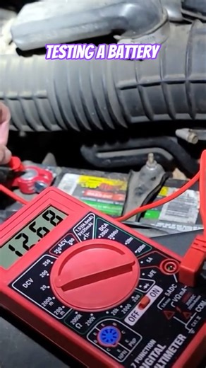 How 2 Test Your Car Battery #automobile #diy #mechanic #mechaniclife #battery #pilot #Honda #voltage
