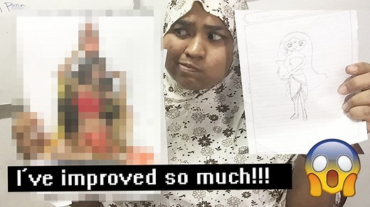 REDRAWING MY OLD ART + EXPLAINING HOW I DRAW AND PAINT