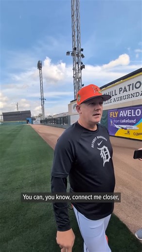 Detroit Tigers' Manager A.J. Hinch spoke openly about his love for this team on Sunday before the first full-squad workout of the season. (Evan Woodbery | MLive) | MLive.com
