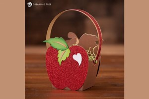 Apple Treat Basket · Creative Fabrica