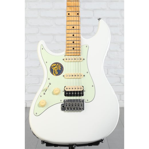 Sire Larry Carlton S7 HSS New Gen Left-handed Electric Guitar - White, Maple Fingerboard
